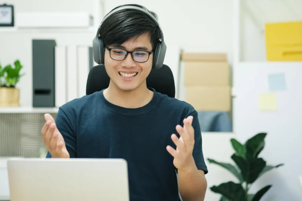 young-male-student-study-home-he-using-laptop-learning-onlinexd 1